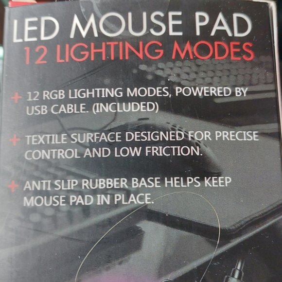 Now in LED mouse pad - Picture 3 of 4